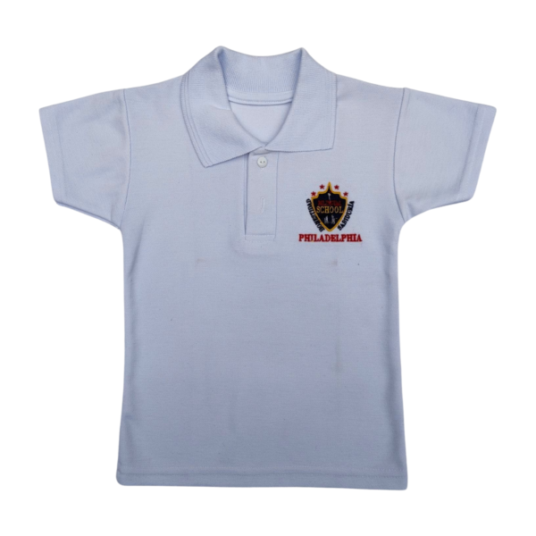 Camiseta Polo Blanca Manga Corta